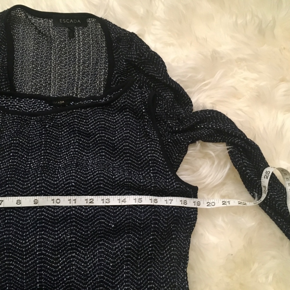 Escada knit set cardigan and top - Picture 8 of 12